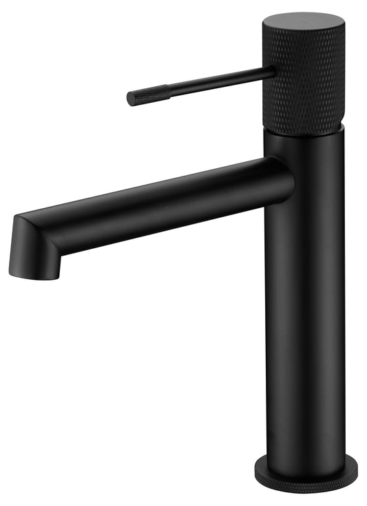 Line single-lever basin mixer matte black by Imex 
