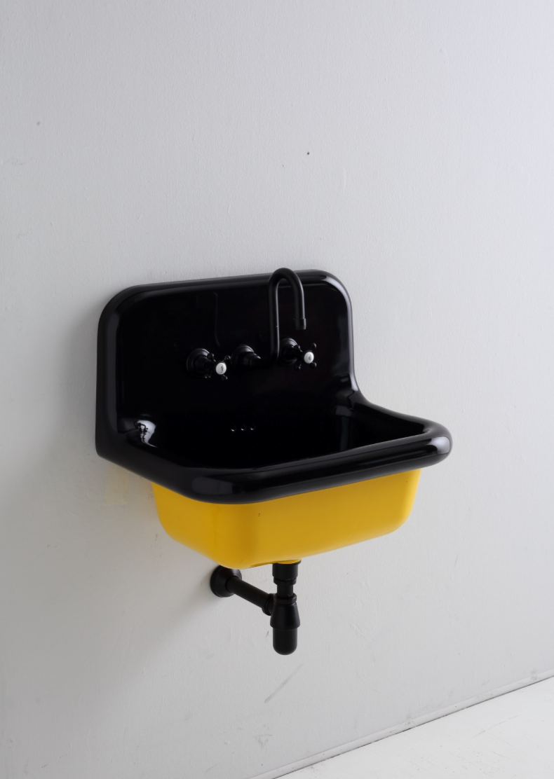 Small 42cm Retro style ceramic sink