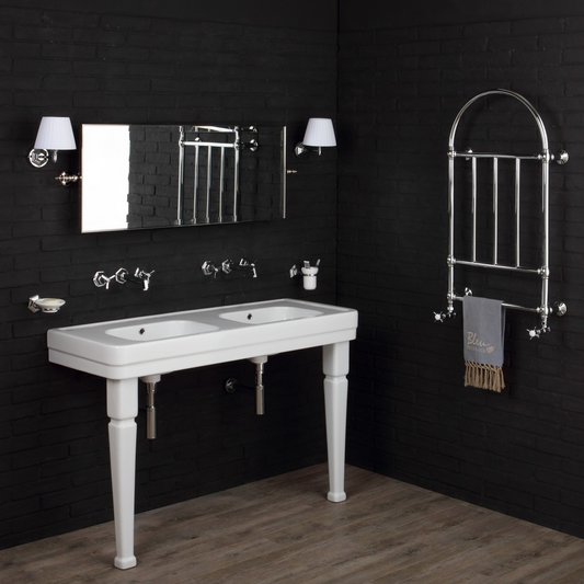 Ceramic washbasin with Provence 900 ceramic legs in Classic style by Balneo Toscia