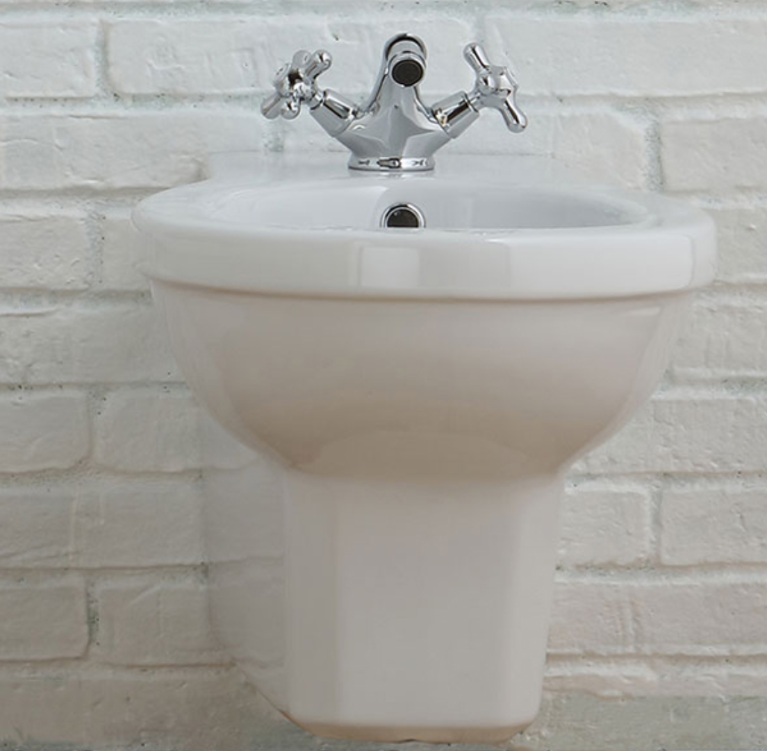 Suspended toilet/Bidet Provence 900 by Balneo Toscia Classic style