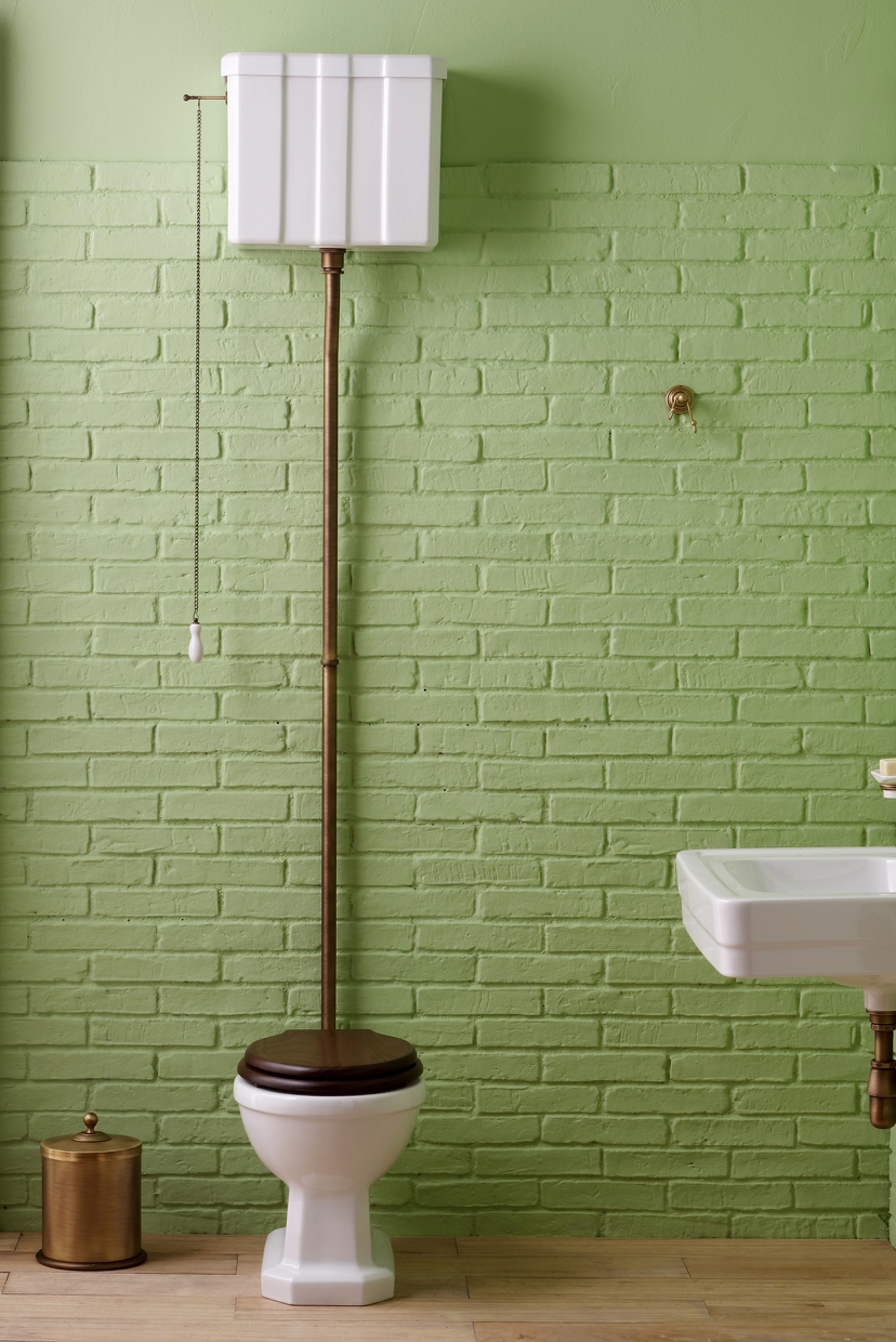 WC cerámica a suelo con cisterna alta Provence 900 estilo Clásico –  Lavabosconestilo