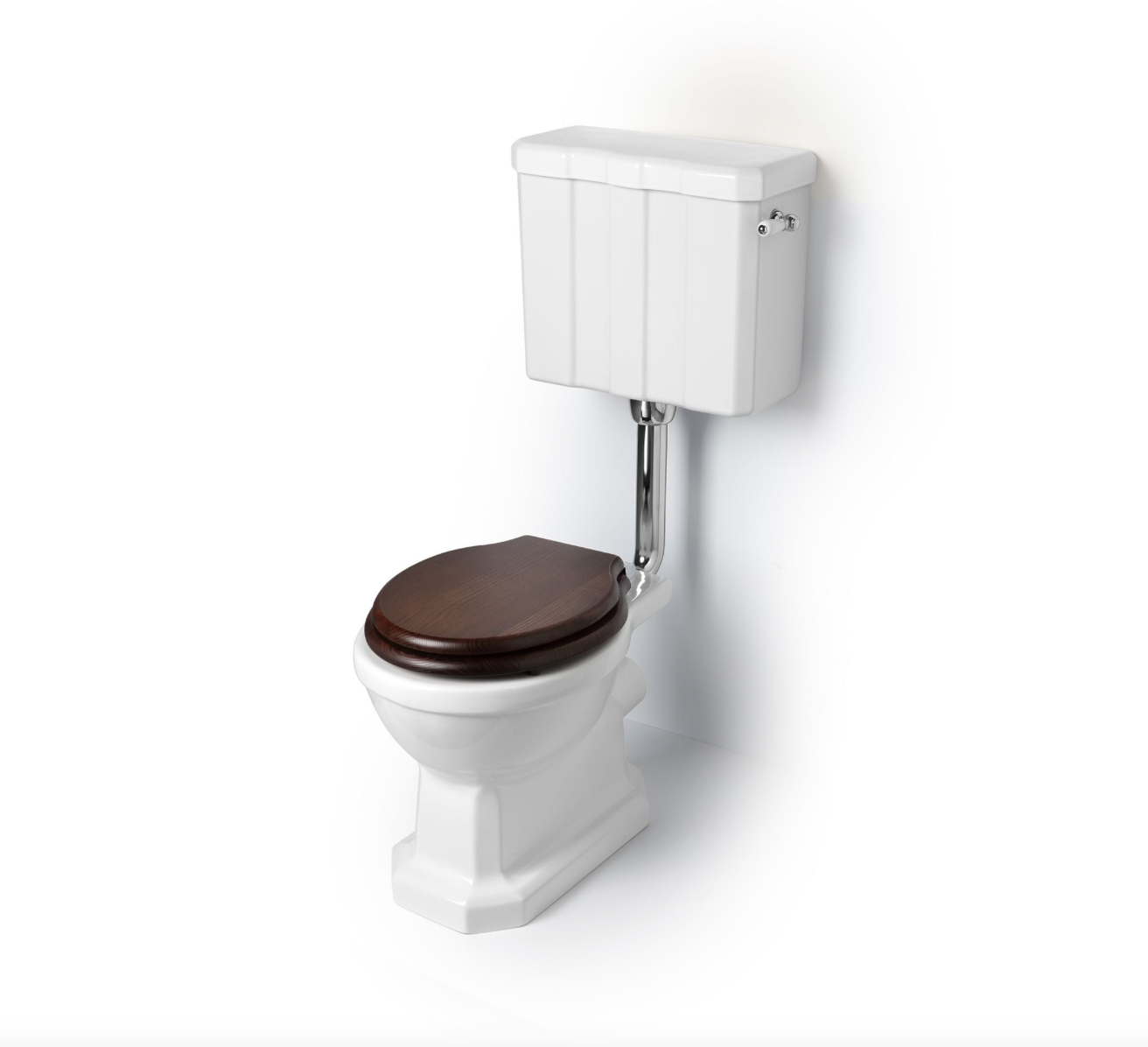 Solid wood WC seat for Provence 900 collection with cushioning
