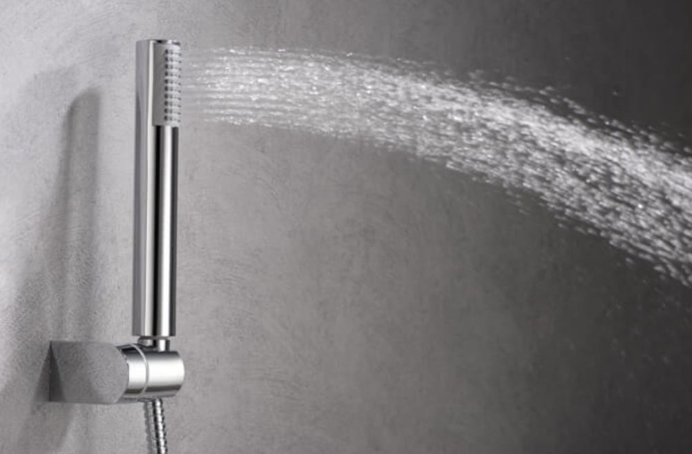 Chromed Croatia built-in shower faucet 