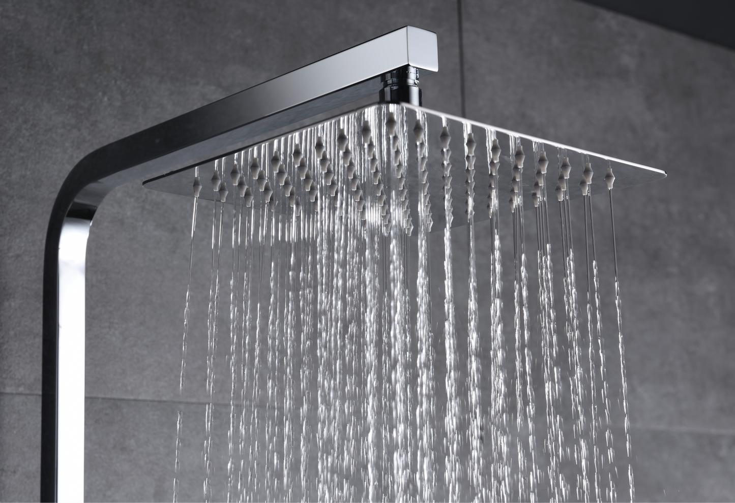 Imex Sweden chrome single-lever shower column 