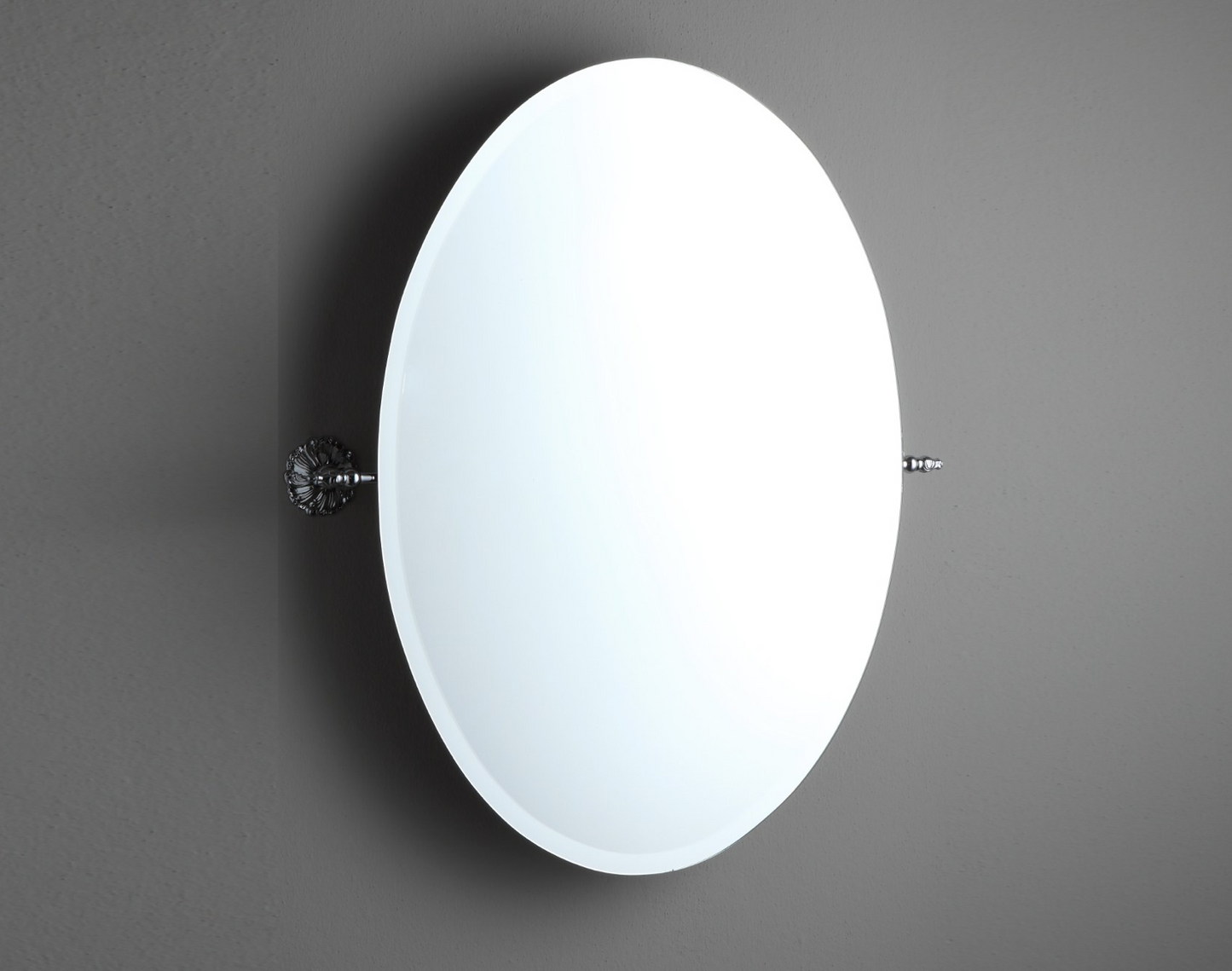 Espejo de baño ovalado basculante estilo Clásico