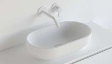 Capsula countertop washbasin by Maderó Atelier