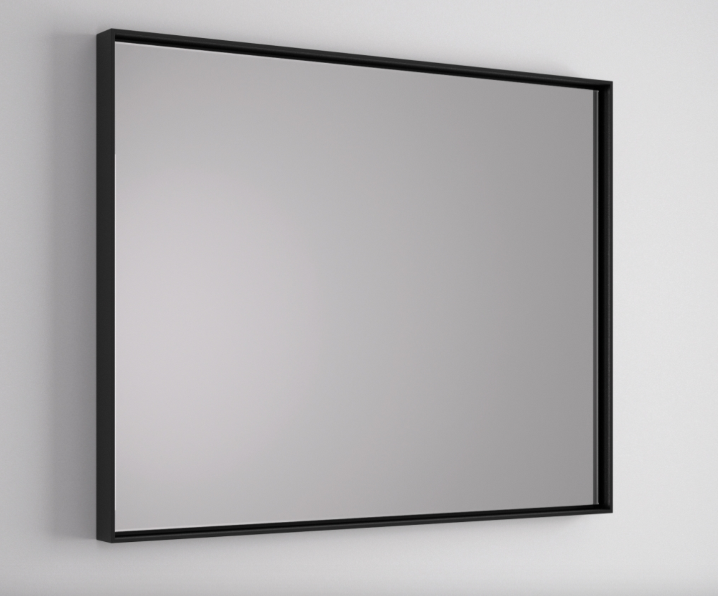 Espejo caja rectangular con marco de Madero Atelier