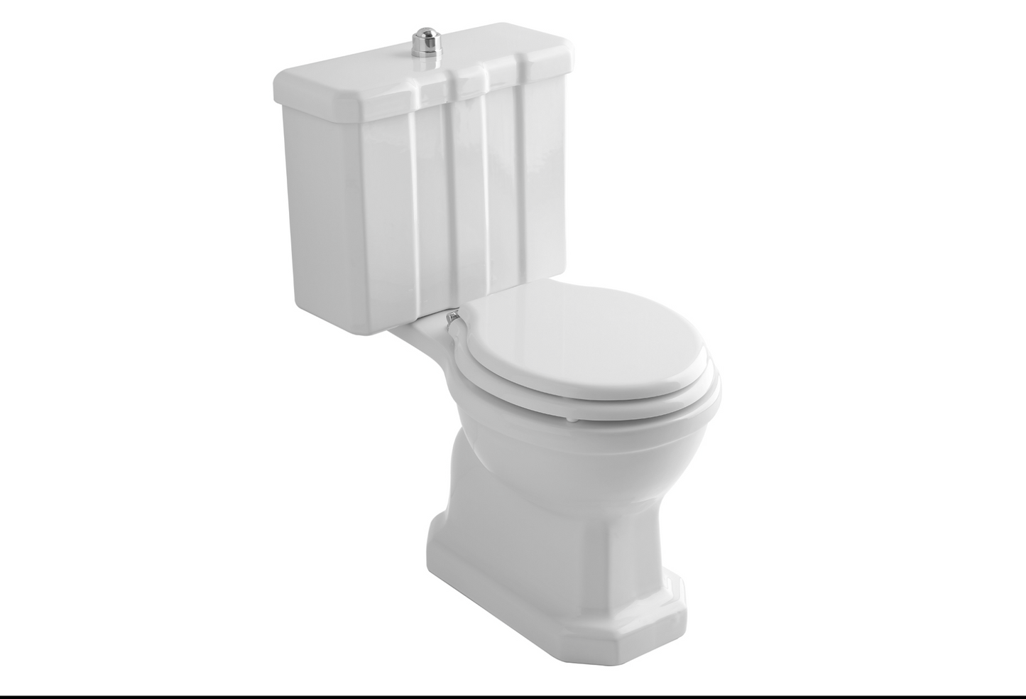 Ceramic floor-standing toilet with monobloc cistern Provence 900 Classic style