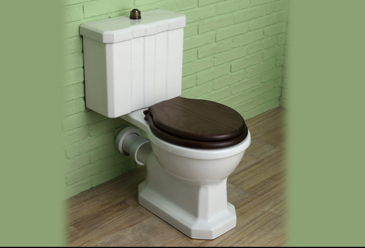 WC cerámica a suelo con cisterna alta Provence 900 estilo Clásico