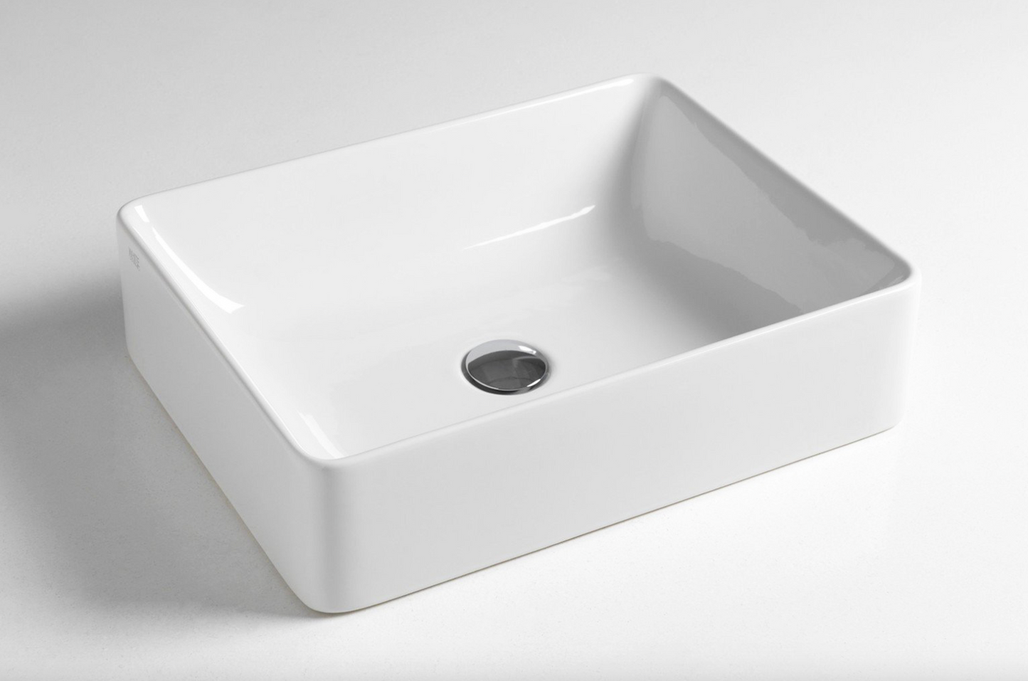 Slide countertop ceramic washbasin