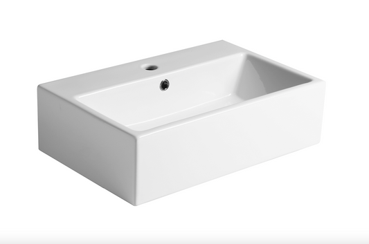 Maxi countertop ceramic washbasin