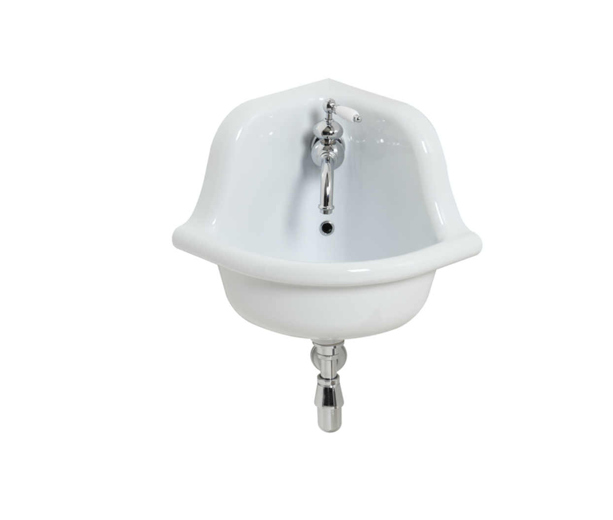 lavabo True Coors esquinero blanco