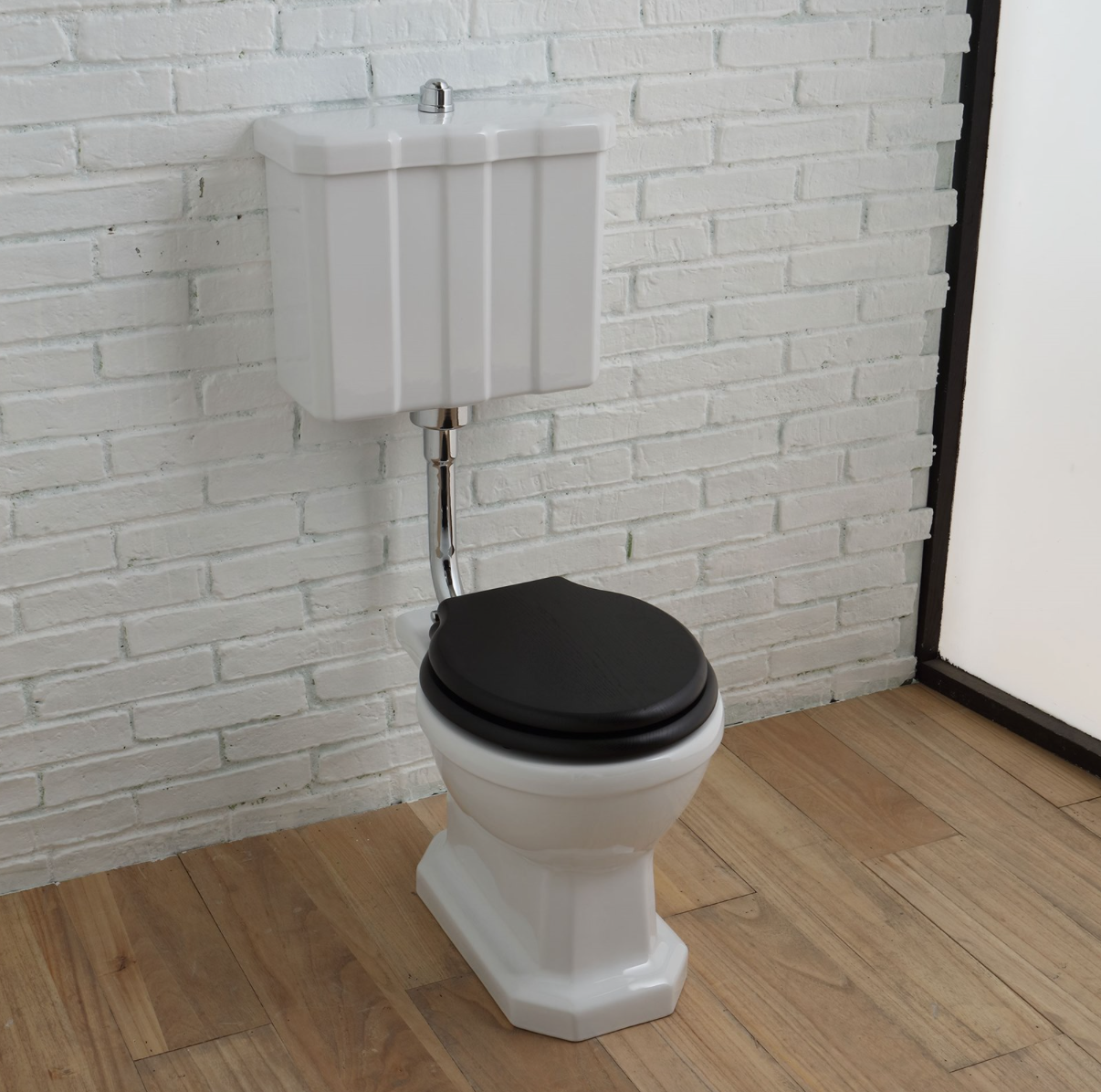 wc cisterna baja Provence900 con tapa madera maciza